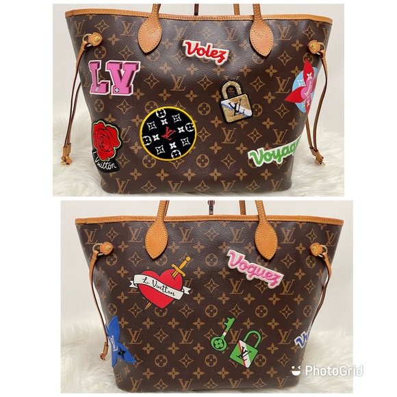 Neverfull MM Patches SET Limited Edition(PRICE IS FOR SET) - Picture 4 of 16